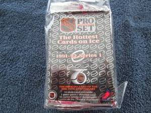 8 1991-92 Proset Hockey packs...
