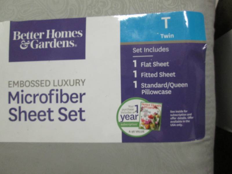 Twin Microfiber Sheet Set, Full Fit...