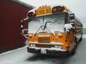2001 Bluebird 84 Passenger Bus. Cummins 5.9 Diesel