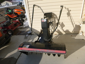 lot 1 image: MTD Productions 2 Stage Snow Attachment