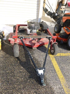 lot 2 image: Swisher Lawn Mower Pull Behind
