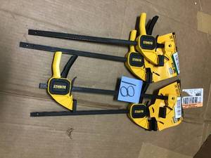 DEWALT DWHT83158 MEDIUM TRIGGER CLAMP 12 - 2 PK in good condition