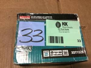 18-Volt LXT Lithium-Ion Sub-Compact Brushless Cordless Impact Driver (Tool Only) in good condition