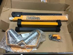 45.5 in. V-Roller Stand with 2-Rollers by TOUGHBUILT in good condition