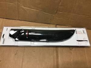F1400 14 in. Full-Tang Stainless Steel Machete with Nylon Sheath in good condition