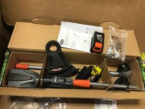 15 in. 40-Volt Lithium-Ion Cordless String Trimmer by Scotts in good condition