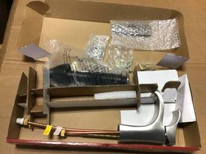Venturi 4 in. Centerset Single-Handle Single-Hole Bathroom Faucet in Spot Defense Brushed Nickel by Pfister in good condition