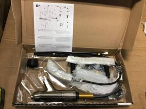 Allentown Single-Handle Pull-Out Sprayer Kitchen Faucet with Soap Dispenser in Stainless  by Delta in good condition