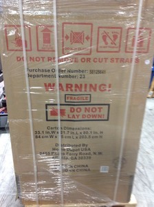 Husky Welded 78 in. W x 75 in. H x 19 in. D Steel Garage Cabinet in good conditions