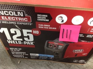 Lincoln Electric Weld Pak 125 HD Wire-Feed Welder in good conditions