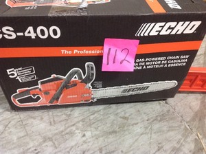 18 in. 40.2 cc Gas 2-Stroke Cycle Chainsaw by ECHO in good conditions