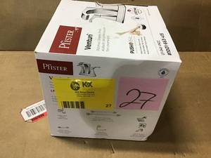 Venturi 4 in. Centerset 2-Handle Bathroom Faucet in Polished Chrome by Pfister in good condition&nbsp