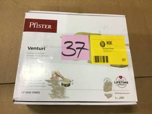 Venturi 8 in. Widespread 2-Handle Bathroom Faucet in Brushed Gold by Pfister in good condition&nbsp