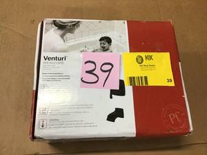 Venturi Single-Handle 1-Spray Tub and Shower Faucet in Matte Black (Valve Included) by Pfister (Valve Included) by Pfister in good condition&nbsp