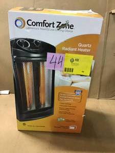 1500-Watt Electric Quartz Infrared Radiant Tower Heater by Comfort Zone in good condition&nbsp