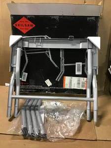 Portable Jobsite Worm Drive Table Saw Stand with Fold-Out Design for Use with SPT70WT by SKILSAW in good condition&nbsp