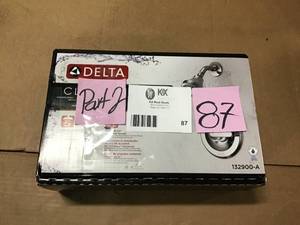 Classic Single-Handle 5-Spray Shower Faucet in Chrome (Valve Included) by Deltad) by Delta in good condition&nbsp