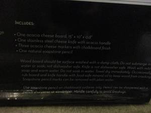 Legacy Cheese Board