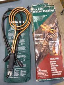 New Camping Water Heater Coil