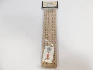 Wood Bullet Cribbage Board