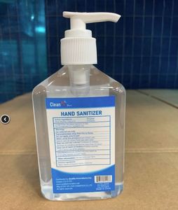 Clean RX 75% Alcohol Hand Sanitizer with Pump 8oz-New Qty 12, (1320)