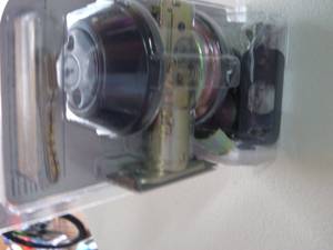 ProSource 7001134 Double Cylinder Deadbolt, 2-38 - 2-34 in Backset, 2-316 x 1-1116 in Full-Lip Round Corner Strike, (244)