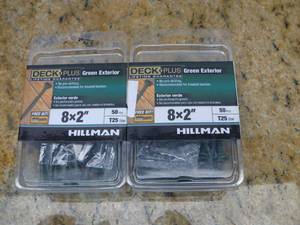Hillman #8 x 2-in Ceramic Deck Screws (50-Count), (751)