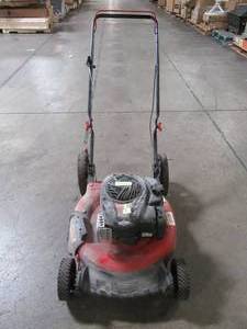 lot 11 image: Troy-bilt 21 in. 140 cc 500e Series Briggs & Stratton Gas Walk Behind Push Mower TB100