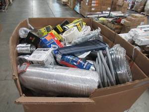 lot 108 image: WHOLESALE MIXED PALLET OF MISCELLANEOUS HOME IMPROVEMENT SUPPLIES