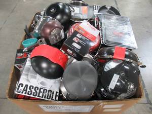 lot 111 image: WHOLESALE MIXED PALLET OF KITCHEN COOKWARE