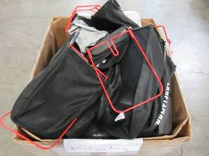 lot 126 image: WHOLESALE MIXED PALLET OF MOWER BAGSBAGGERS, LAWN CARE PARTS AND MORE