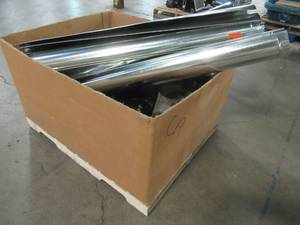 lot 208 image: WHOLESALE MIXED PALLET OF MISCELLANEOUS DUCT, STOVE PIPE AND MORE