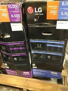 lot 17 image: PALLET WITH 2 LG ELECTRONICS AIR CONDITIONERS SEE PICS