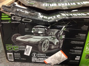 lot 41 image: Recycler 21 in. 60-Volt Lithium-Ion Cordless Battery Walk Behind Push Lawn Mower - 4.0 Ah BatteryCharger Included not used