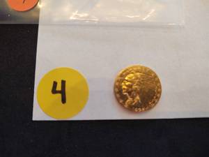 1925 $2.50 Gold Indian Head Coin