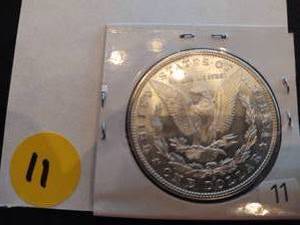 1882-S BU Blast White  Morgan