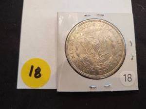 1921 AU Morgan Dollar