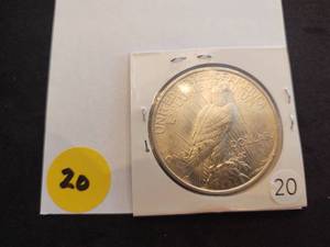 1922 BU Peace Dollar  Spectacular Detail and Mint Luster