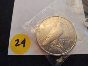 1935-S BU Peace Dollar