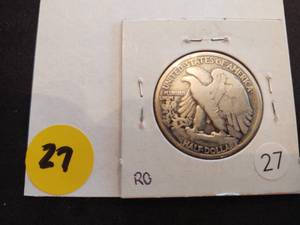 1916 Walking Liberty Half Dollar