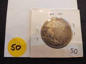 1942-S Walking Liberty Half Dollar