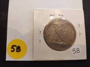 1947-D Walking Liberty Half Dollar