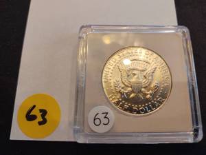 1964 BU 90% Silver Kennedy Half Dollar