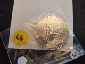 2011 BU AMERICAN SILVER EAGLE