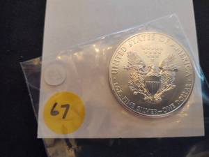 2011 BU AMERICAN SILVER EAGLE