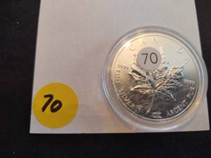2013 .9999 1 Oz. Silver Canada Maple Leaf