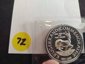 1983 Commerative 1 Oz. Silver Krugerrand