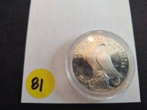 1984 Olympic Silver Commemorative Dollar