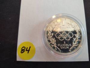 1988 Olympic Silver Commemorative Dollar