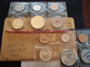 1960 D and P Ten Coin Mint Set